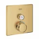 Grohe Grohtherm SmartControl termosztátos színkészlet, szálcsiszolt világos arany 29123GN0