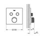 Grohe Grohtherm SmartControl termosztátos színkészlet, grafit 29124A00