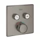 Grohe Grohtherm SmartControl termosztátos színkészlet, szálcsiszolt grafit 29124AL0