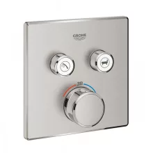   Grohe Grohtherm SmartControl termosztátos színkészlet, rozsdamentes acél hatású 29124DC0