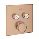 Grohe Grohtherm SmartControl termosztátos színkészlet, szálcsiszolt rose arany 29124DL0