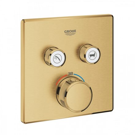 Grohe Grohtherm SmartControl termosztátos színkészlet, matt arany 29124GN0