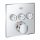 Grohe Grohtherm SmartControl termosztátos színkészlet 3 fogyasztóhoz, króm 29126000