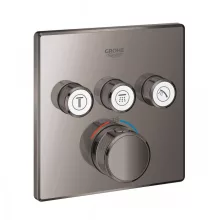   Grohe Grohtherm SmartControl termosztátos színkészlet 3 fogyasztóhoz, grafit 29126A00