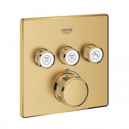 Grohe Grohtherm SmartControl termosztátos színkészlet, matt arany 29126GN0