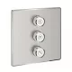 Grohe Grohtherm SmartControl 3 utas váltószelep, rozsdamentes acél hatású 29127DC0