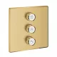 Grohe Grohtherm SmartControl 3 utas váltószelep, szálcsiszolt világos arany 29127GN0