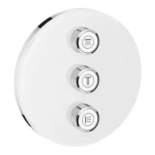   EGYEDI ÁR Grohe SmartControl 3 utas váltószelep színkészlet, hold fehér 29152LS0