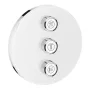 EGYEDI ÁR Grohe SmartControl 3 utas váltószelep színkészlet, hold fehér 29152LS0