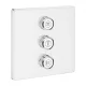 Grohe SmartControl 3 utas váltószelep, hold fehér 29158LS0