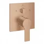 Grohe Allure egykaros kádcsaptelep 3-utas vezérlővel, szálcsiszolt rose arany 29176DL1