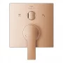 Grohe Allure egykaros kádcsaptelep 3-utas vezérlővel, szálcsiszolt rose arany 29176DL1