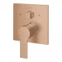 Grohe Allure egykaros kádcsaptelep 3-utas vezérlővel, szálcsiszolt rose arany 29176DL1
