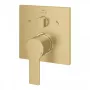 Grohe Allure egykaros kádcsaptelep 3-utas vezérlővel, szálcsiszolt világos arany 29176GN1