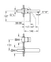 Grohe Plus 2-lyukas mosdócsaptelep, M-es méret, króm 29303003