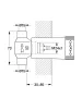 Grohe csempeszelep 29801000