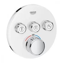   Grohe Grohtherm SmartControl termosztátos színkészlet, hold fehér 29904LS0