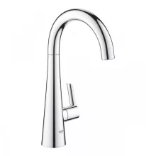   Grohe Zedra egyvizes konyhai csaptelep szűrő funkcióval, elfordítható kifolyóval, króm 30026002