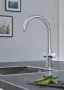 Grohe Red Duo konyhai csaptelep L méretű bojlerrel és Blue S vízszűrő kezdőkészlettel króm 30079001