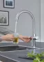 Grohe Red Duo konyhai csaptelep L méretű bojlerrel és Blue S vízszűrő kezdőkészlettel króm 30079001