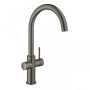 Grohe Red Duo konyhai csaptelep és M-es méretű bojler, szálcsiszolt grafit 30083AL1