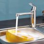 Grohe Eurosmart Cosmopolitan egykaros konyhai csaptelep elfordítható kifolyóval, króm 30193000