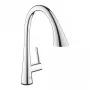 Grohe Zedra Touch egykaros elektromos konyhai csaptelep elfordítható kifolyóval, króm 30219002