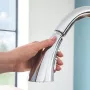 Grohe Zedra Touch egykaros elektromos konyhai csaptelep elfordítható kifolyóval, króm 30219002