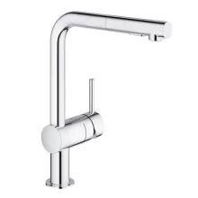   Grohe Minta 2 funkciós mosogató csaptelep kihúzható zuhanyfejjel, króm 30274000
