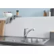 Grohe QuickFix Swift egykaros konyhai csaptelep elfordítható kifolyóval, króm 30358000