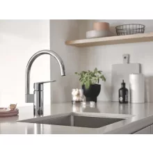   Grohe QuickFix Start egykaros konyhai csaptelep elfordítható magas kifolyóval, króm 30469000