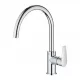 Grohe QuickFix Start Edge egykaros konyhai csaptelep magas kifolyóval, króm 30529001