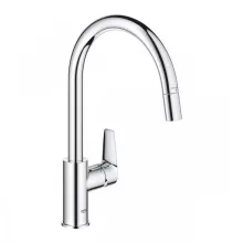   Grohe QuickFix StartEdge egykaros konyhai csaptelep elfordítható kifolyóval, króm 30550000