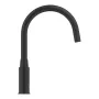 Grohe QuickFix Start Loop konyhai csaptelep kihúzható kifolyóval matt fekete
