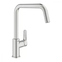   Grohe Eurosmart egykaros konyhai csaptelep elfordítható kifolyóval, rozsdamentes acél hatású 30567DC0