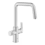 Grohe Blue Pure Eurosmart filteres csaptelep, rozsdamentes acél hatású 30583DC0