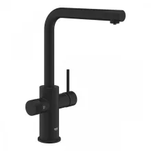  Grohe Blue Pure Minta egykaros konyhai csaptelep szűrő funkcióval, fantom fekete 30590KF0