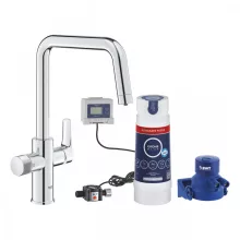   Grohe QuickFix Blue Pure Start csaptelep ultrasafe szűrővel, króm 30594000