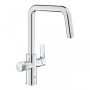 Grohe QuickFix Blue Pure Start egykaros konyhai csaptelep szűrő funkcióval, króm 30595000