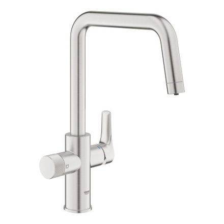 Grohe Blue Pure Start konyhai csaptelep szűrővel szerelt, rozsdamentes acél hatású 30595DC0