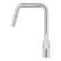 Grohe QuickFix Start konyhai csaptelep elforgatható kifolyóval és kihúzható zuhanyfejjel, rozsdamentes acél hatású 30631DC0