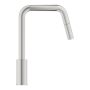 Grohe QuickFix Start konyhai csaptelep elforgatható kifolyóval és kihúzható zuhanyfejjel, rozsdamentes acél hatású 30631DC0