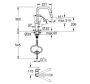 Grohe QuickFix Start konyhai csaptelep elforgatható kifolyóval és kihúzható zuhanyfejjel, rozsdamentes acél hatású 30631DC0