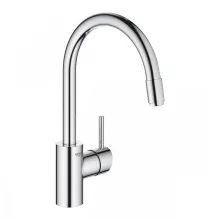   Grohe Concetto egykaros konyhai csaptelep kihúzható fejjel, elfordítható kifolyóval, króm 31212003