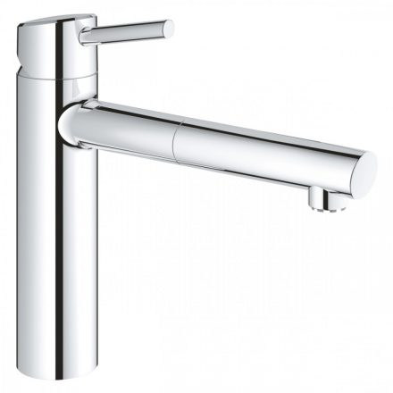 Grohe Concetto egykaros konyhai csaptelep kihúzható fejjel, króm 31214001