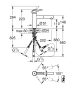 Grohe Concetto egykaros konyhai csaptelep kihúzható fejjel, króm 31214001