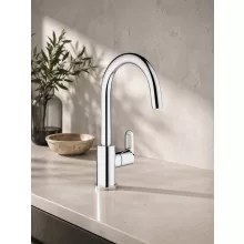 Grohe BauLoop konyhai csaptelep króm 31222000