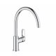 Grohe BauLoop egykaros konyhai csaptelep elforgatható kifolyóval, króm 31232001