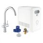 Grohe Blue Professional egykaros konyhai csaptelep szűrő funkcióval, króm 31323002