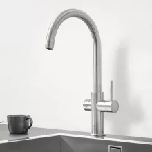  Grohe Blue Professional egykaros konyhai csaptelep szűrő funkcióval, rozsdamentes acél hatású 31323DC2
